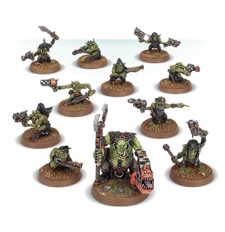 Warhammer 40k: Orks - Runtherd and Gretchin (50-16)