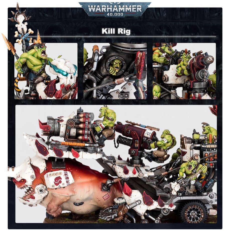 Warhammer 40k: Orks - Kill Rig (Hunta Rig) (50-46)