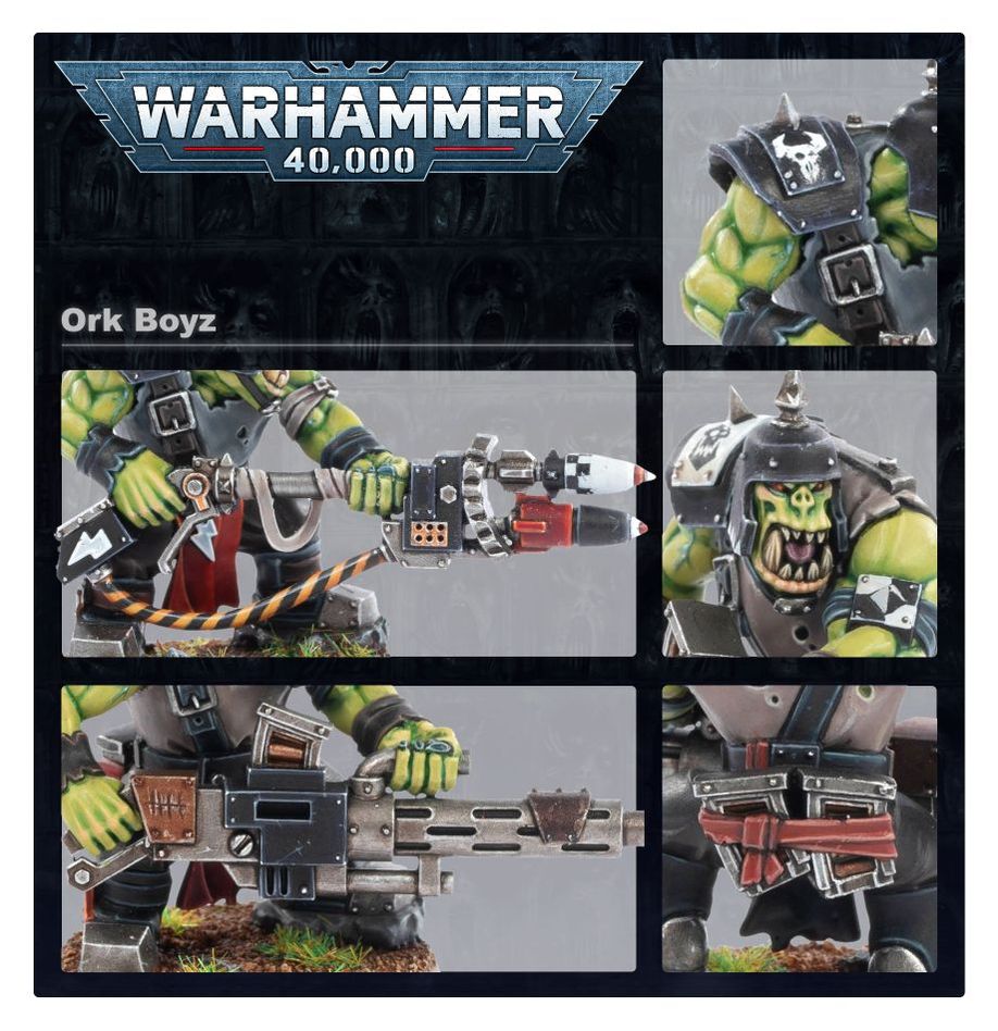 Warhammer 40K: Orks - Boyz (50-10)