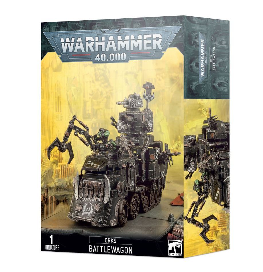Warhammer 40k: Orks - Battlewagon (Battlewagon/Gunwagon/Bonebreaka)(50-20)