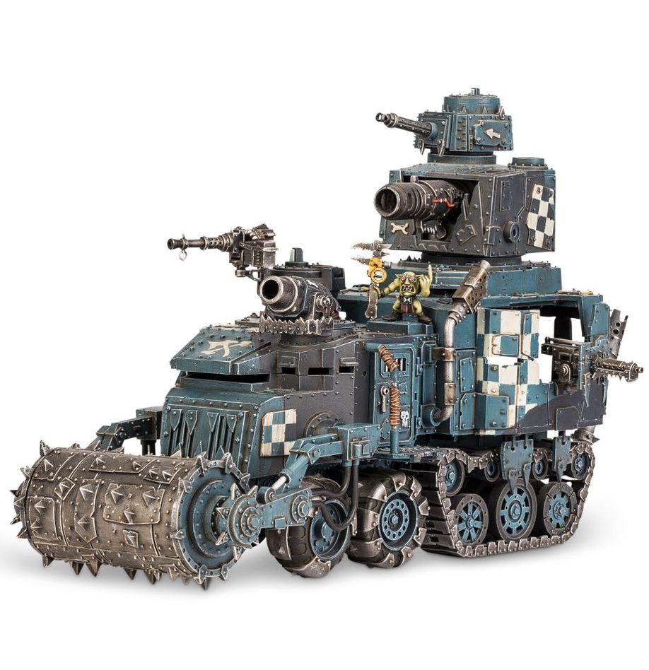 Warhammer 40k: Orks - Battlewagon (Battlewagon/Gunwagon/Bonebreaka)(50-20)