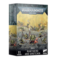 Warhammer 40k: Orks - Runtherd and Gretchin (50-16)