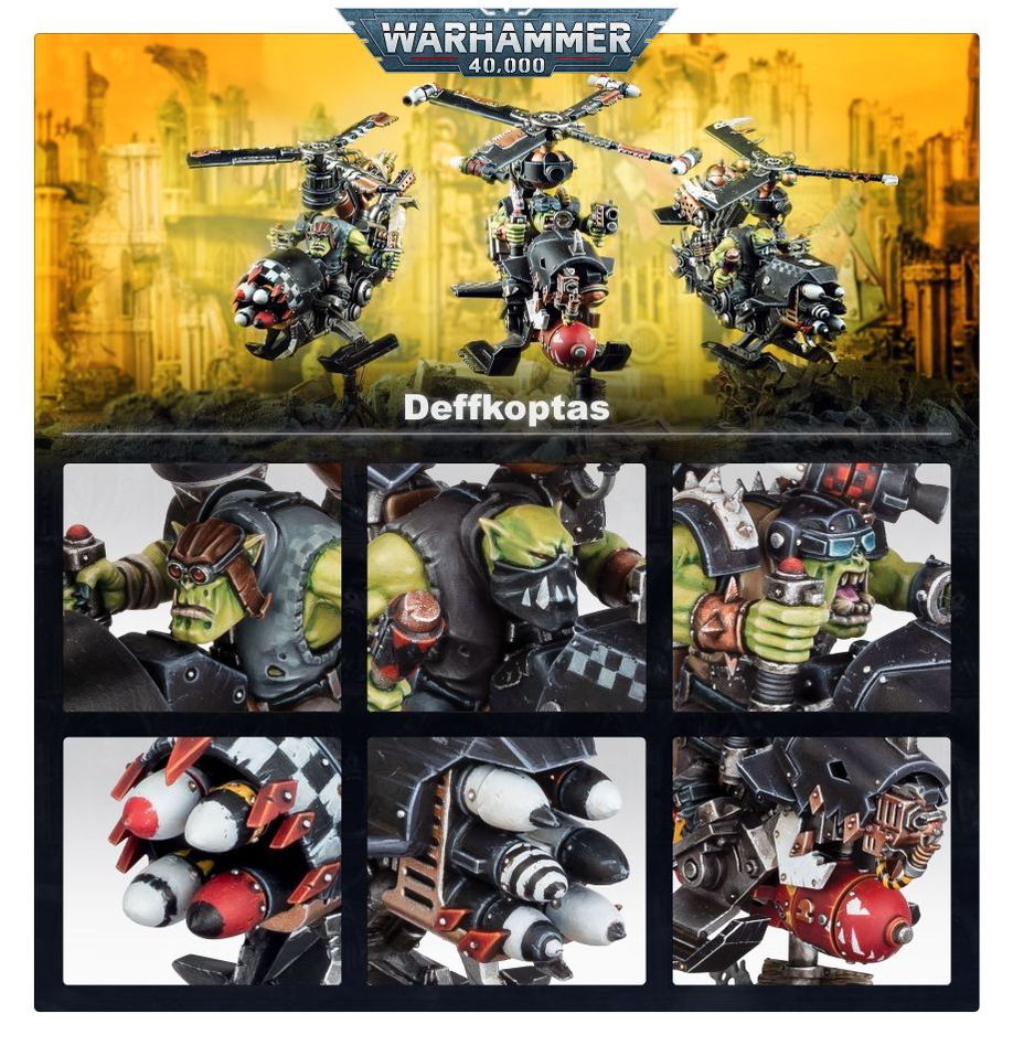 Warhammer 40k: Orks - Deffkoptas (50-58)