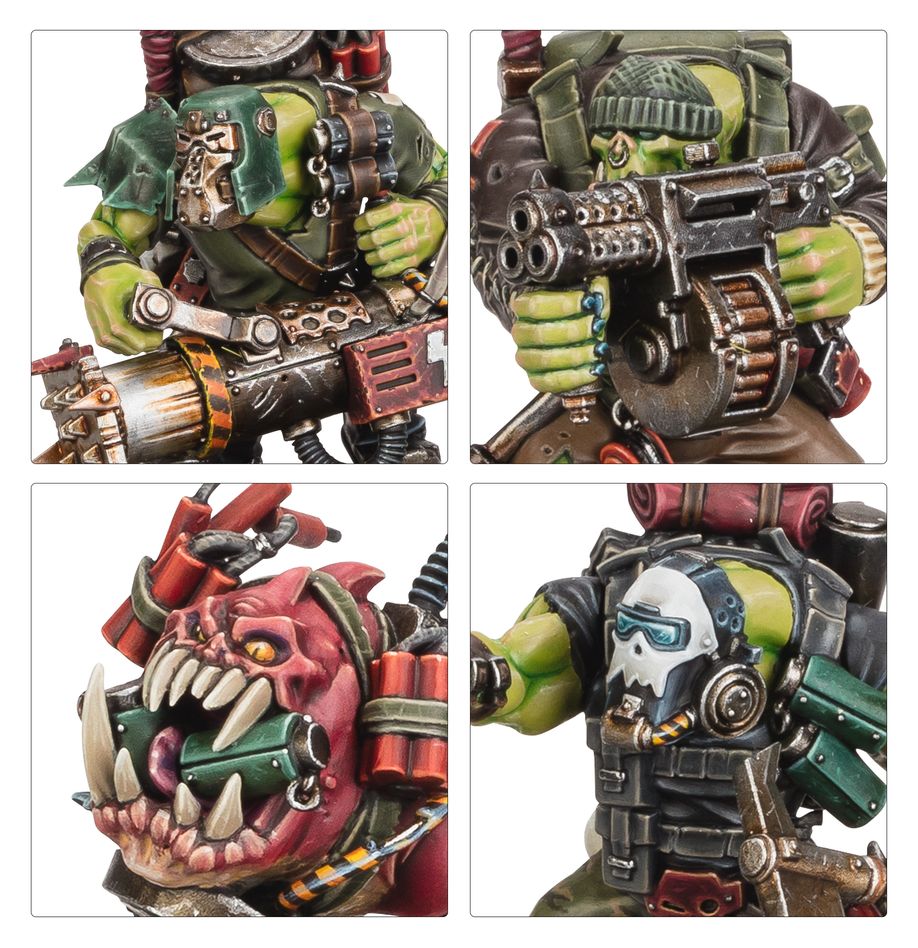 Warhammer 40k: Orks - Kommandos (50-70)