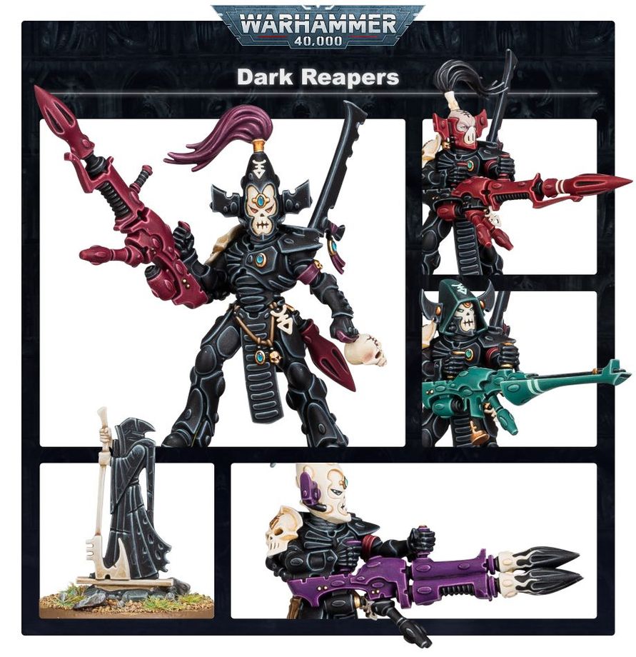 Warhammer 40k: Aeldari - Dark Reapers (46-22)