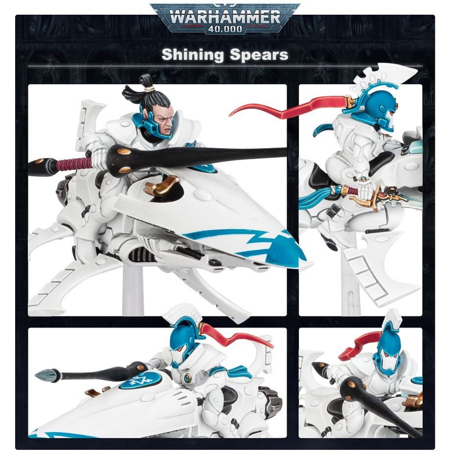 Warhammer 40K: Aeldari - Shining Spears (46-28)