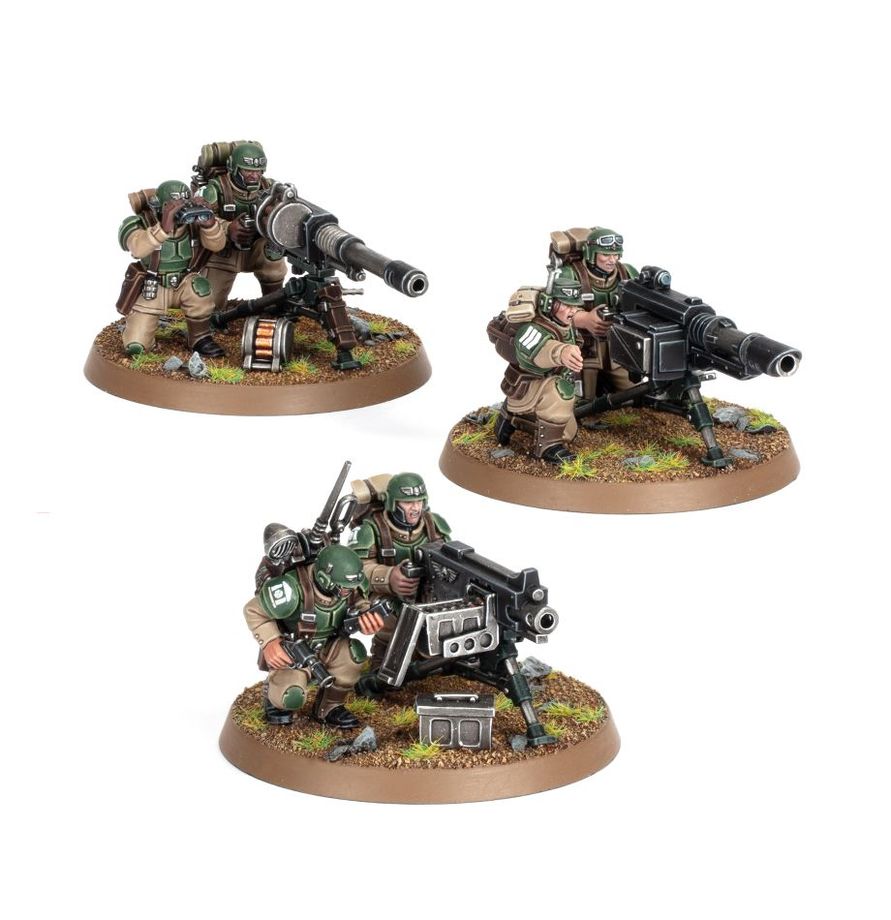 Warhammer 40k: Astra Militarum - Heavy Weapons Squad (47-19)