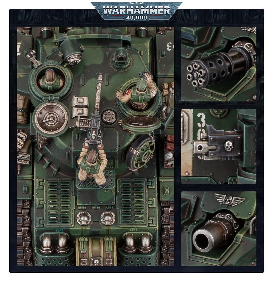 Warhammer 40k: Astra Militarum - Rogal Dorn Battle Tank (47-31)