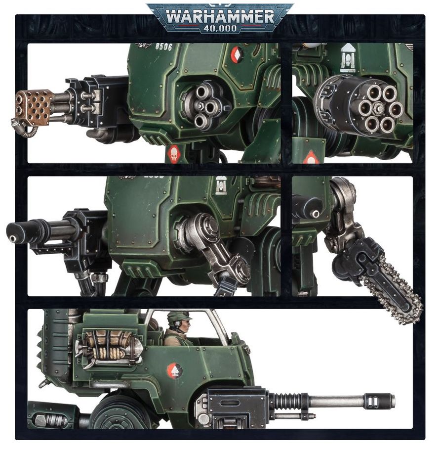Warhammer 40k: Astra Militarum - Sentinel (Armored/Scout) (47-12)