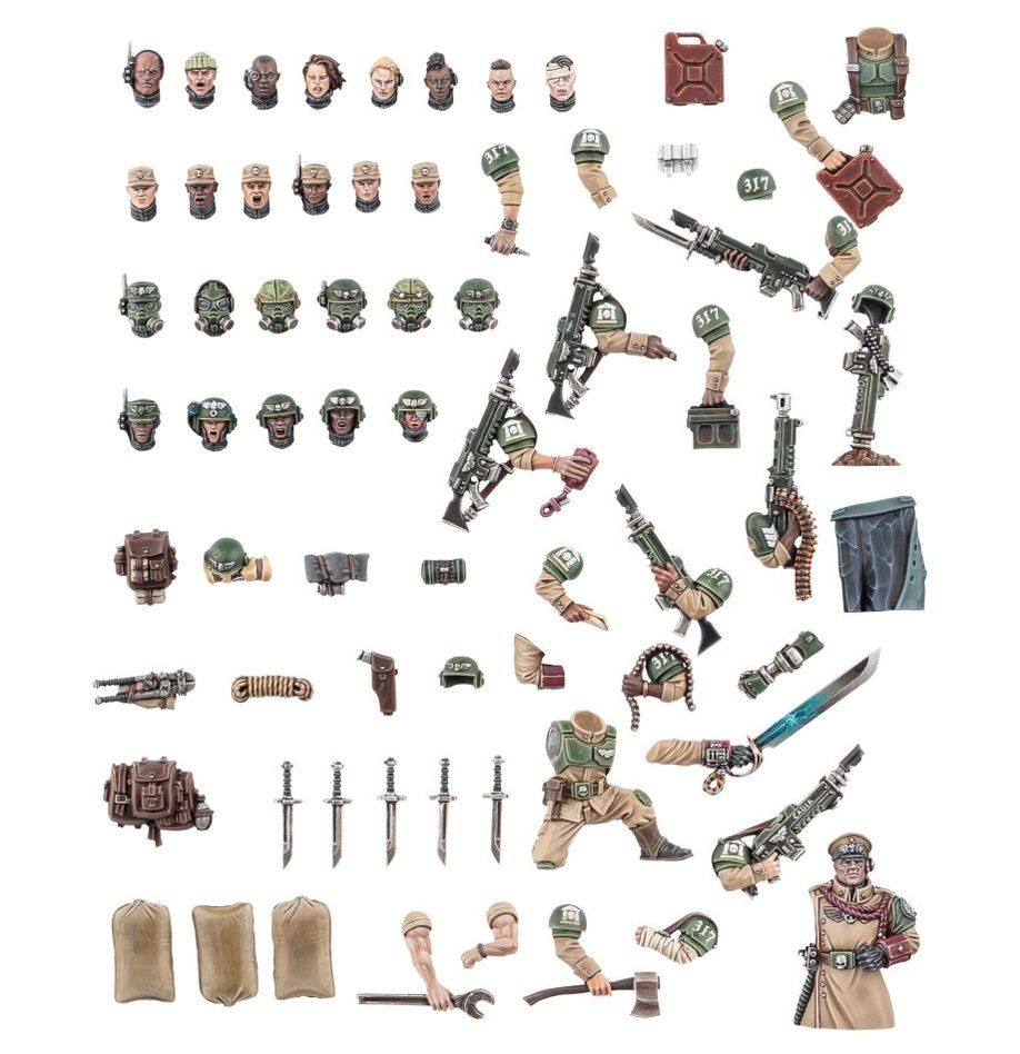 Warhammer 40k: Astra Militarum - Cadian Upgrades (47-40)