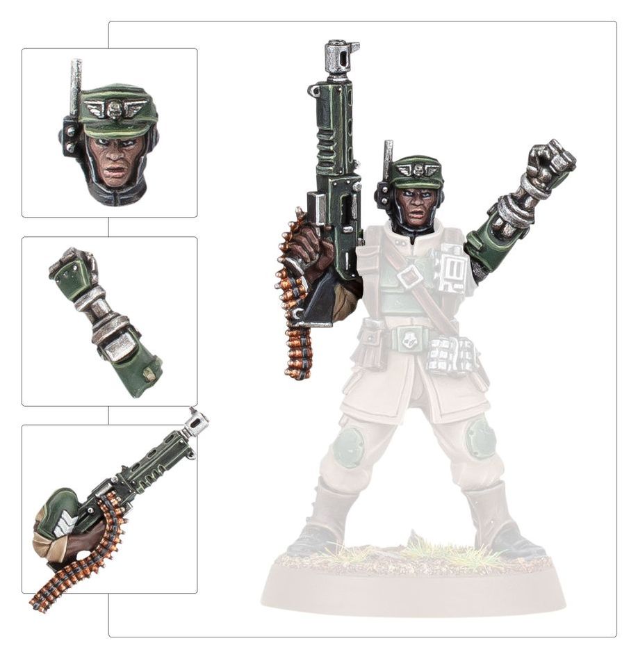 Warhammer 40k: Astra Militarum - Cadian Upgrades (47-40)