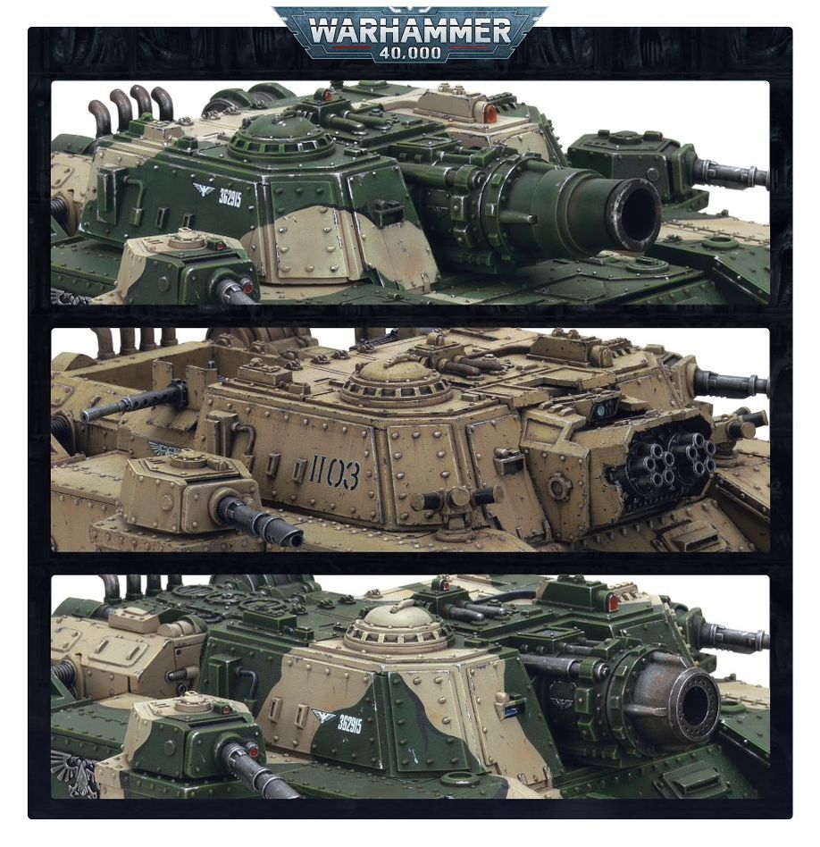 Warhammer 40k: Astra Militarum - Baneblade (Baneblade/Banesword/Shadowsword/Doomhammer/Stormsword/Banehammer/Stormlord/Hellhammer) (47-24)