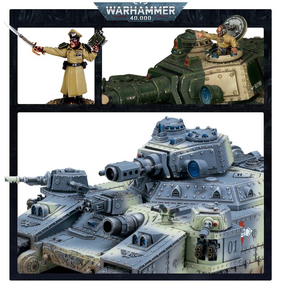 Warhammer 40k: Astra Militarum - Baneblade (Baneblade/Banesword/Shadowsword/Doomhammer/Stormsword/Banehammer/Stormlord/Hellhammer) (47-24)