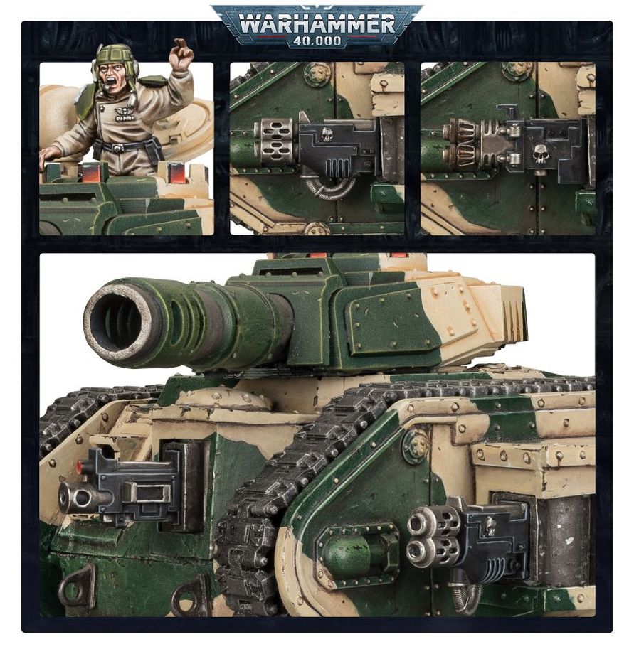 Warhammer 40K: Astra Militarum - Leman Russ Battle Tank (47-06)