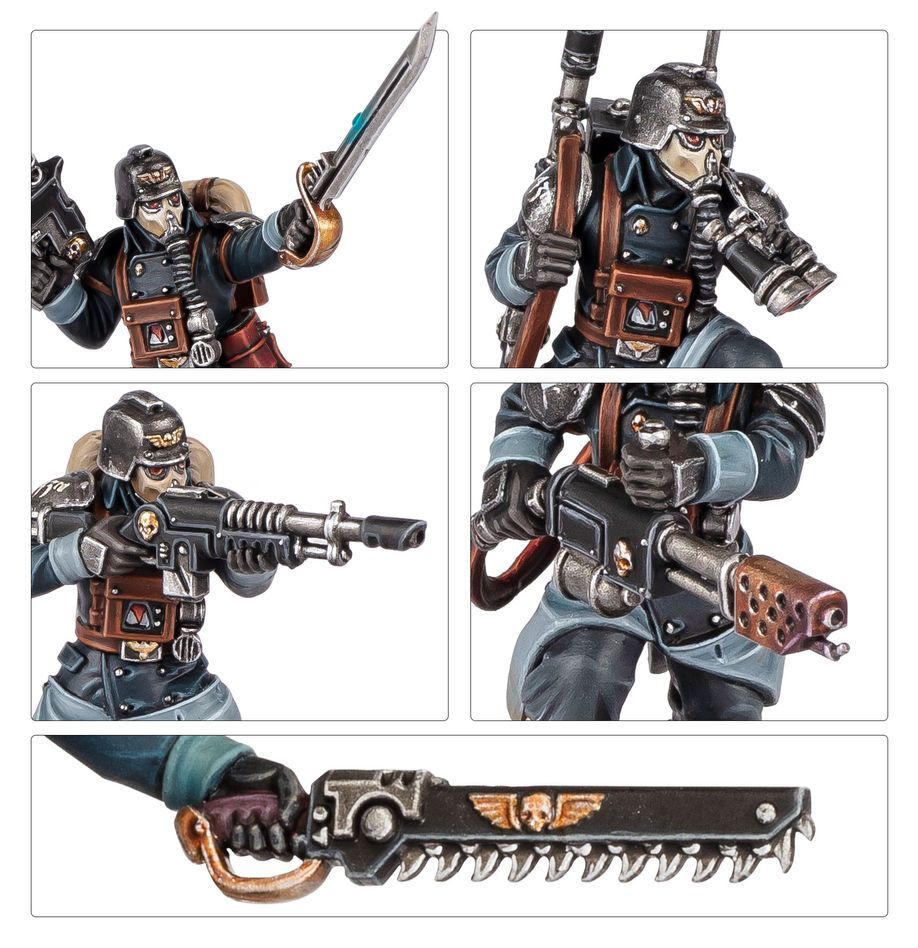 Warhammer 40k: Astra Militarum Battleforce - Krieg Siege Platoon (71-47)