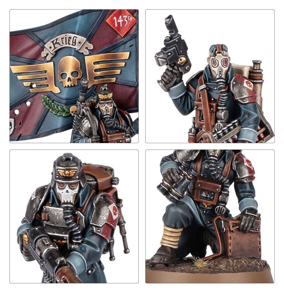 Warhammer 40k: Astra Militarum Battleforce - Krieg Siege Platoon (71-47)