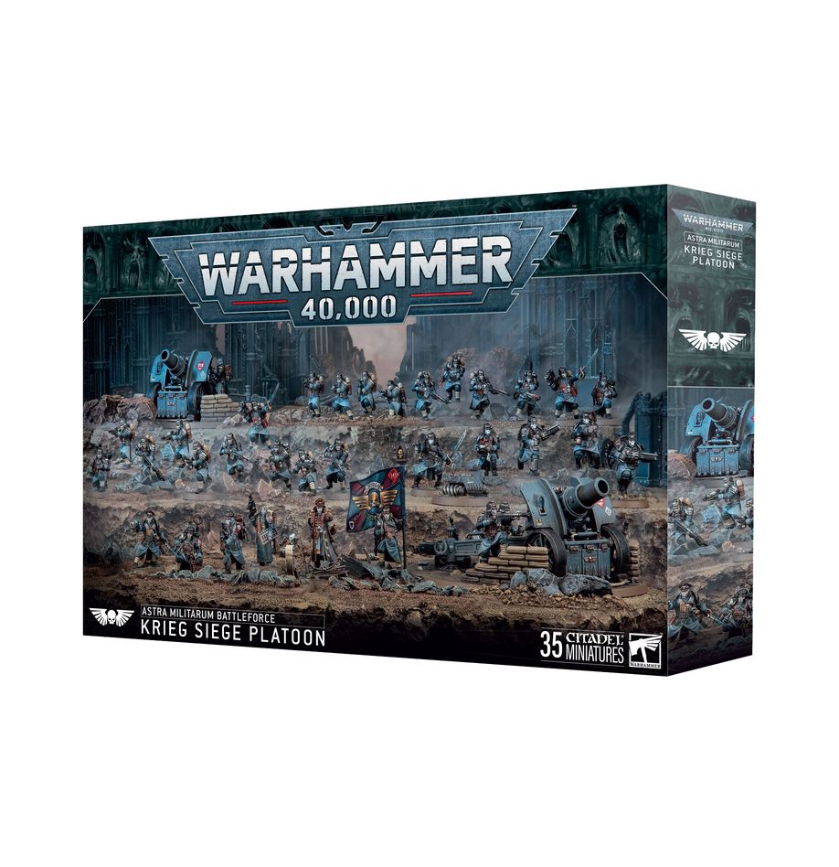 Warhammer 40k: Astra Militarum Battleforce - Krieg Siege Platoon (71-47)