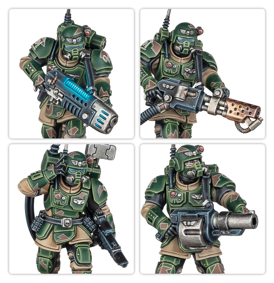 Warhammer 40k: Astra Militarum - Kasrkin (47-04)