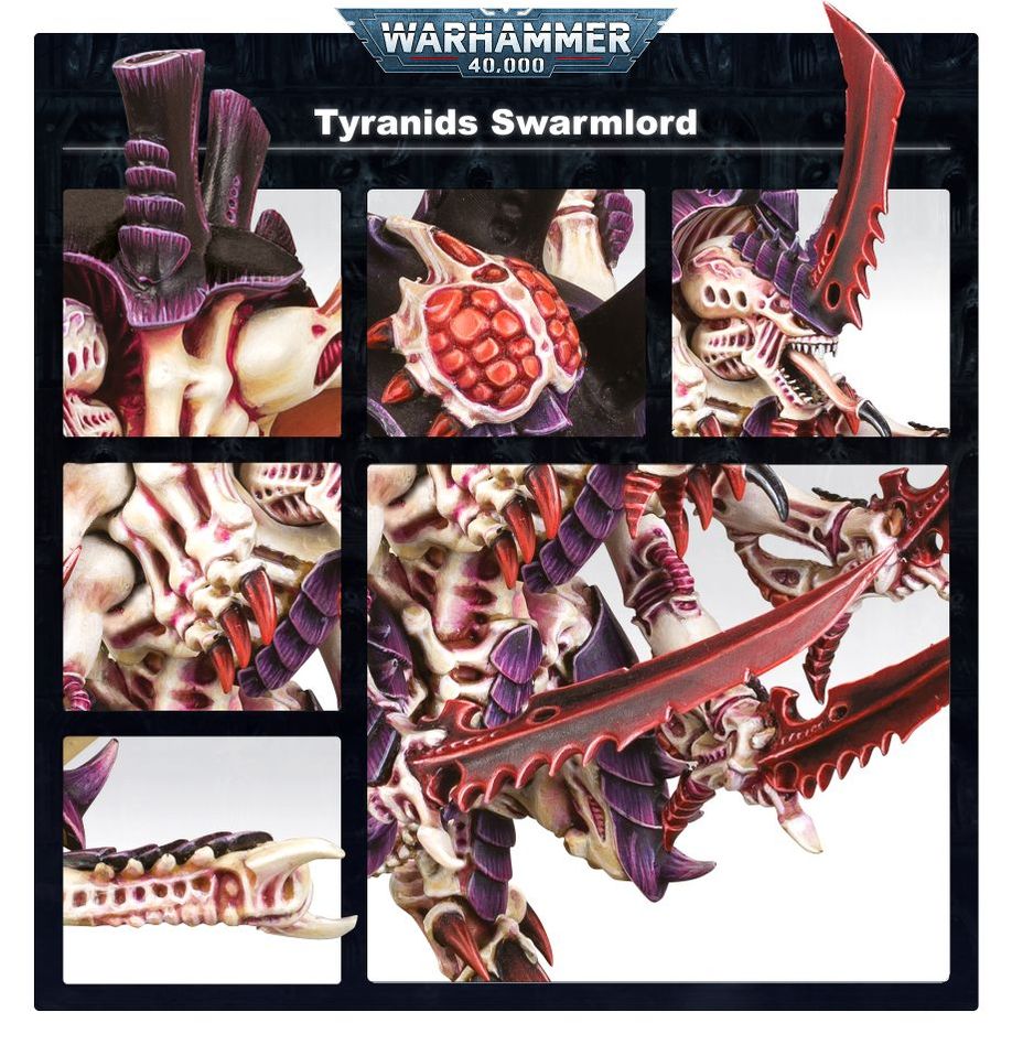 Warhammer 40k: Tyranids - Hive Tyrant (Hive Tyrant/Winged Hive Tyrant/Swarmlord) (51-08)