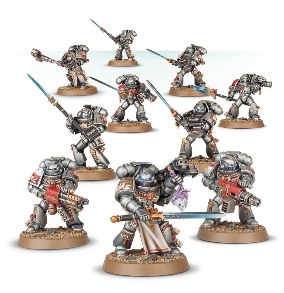 Warhammer 40k: Grey Knights - Strike Squad (Strike/Interceptor/Purifier/Purgation)(57-08)