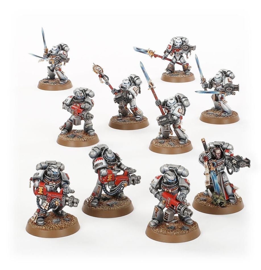 Warhammer 40k: Grey Knights - Strike Squad (Strike/Interceptor/Purifier/Purgation)(57-08)