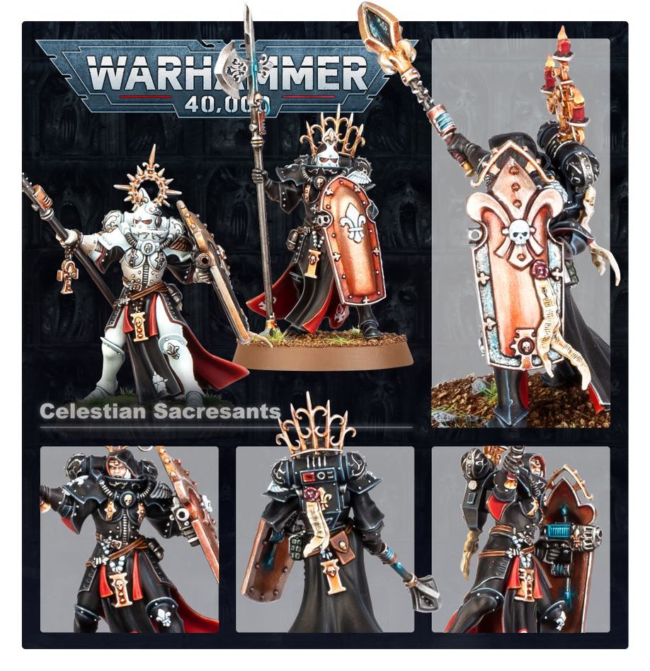 Warhammer 40k: Adepta Sororitas - Celestian Sacresants (52-35)
