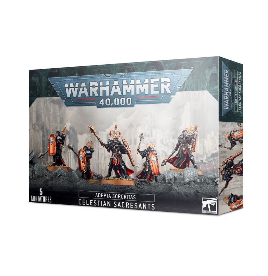 Warhammer 40k: Adepta Sororitas - Celestian Sacresants (52-35)