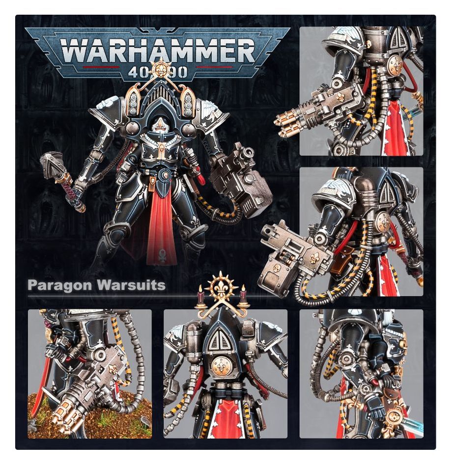 Warhammer 40k: Adepta Sororitas - Paragon Warsuits (52-34)