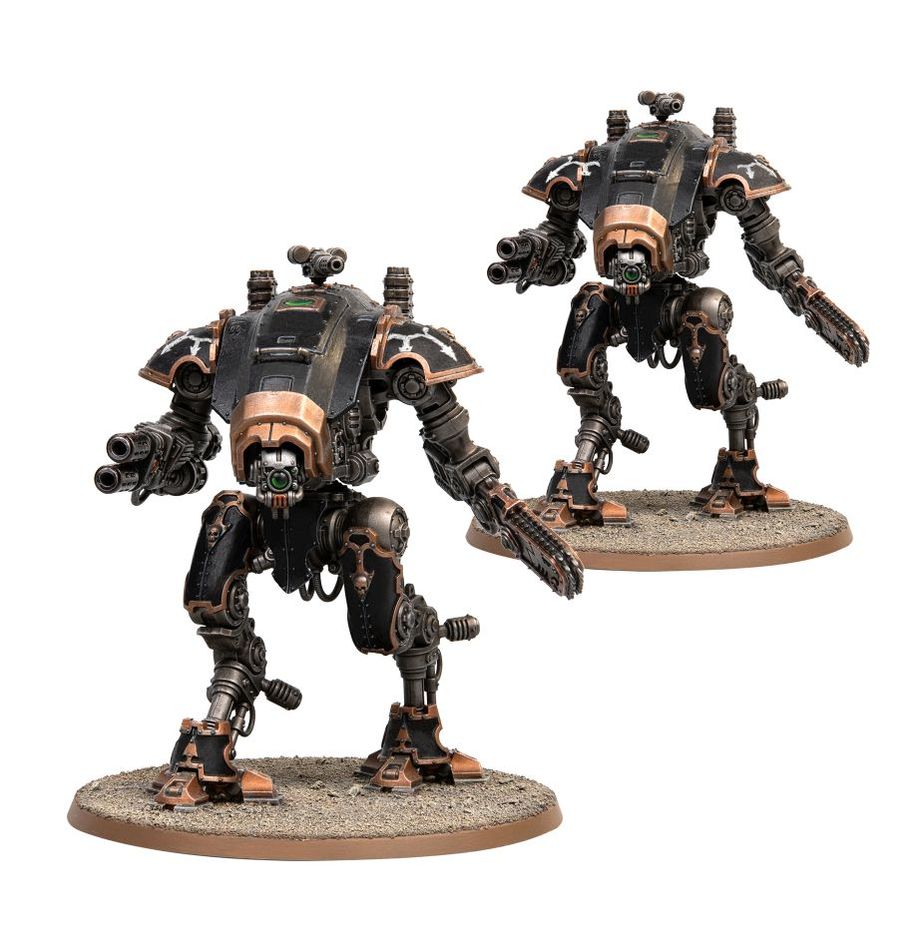 Warhammer 40K: Imperial Knights - Knight Armigers (Helverin/Warglaive/Huntsman/Executioner) (54-20)