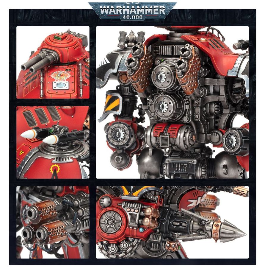 Warhammer 40k: Imperial Knights - Knight Dominus (Castellan/Valiant/Tyrant)(54-21)