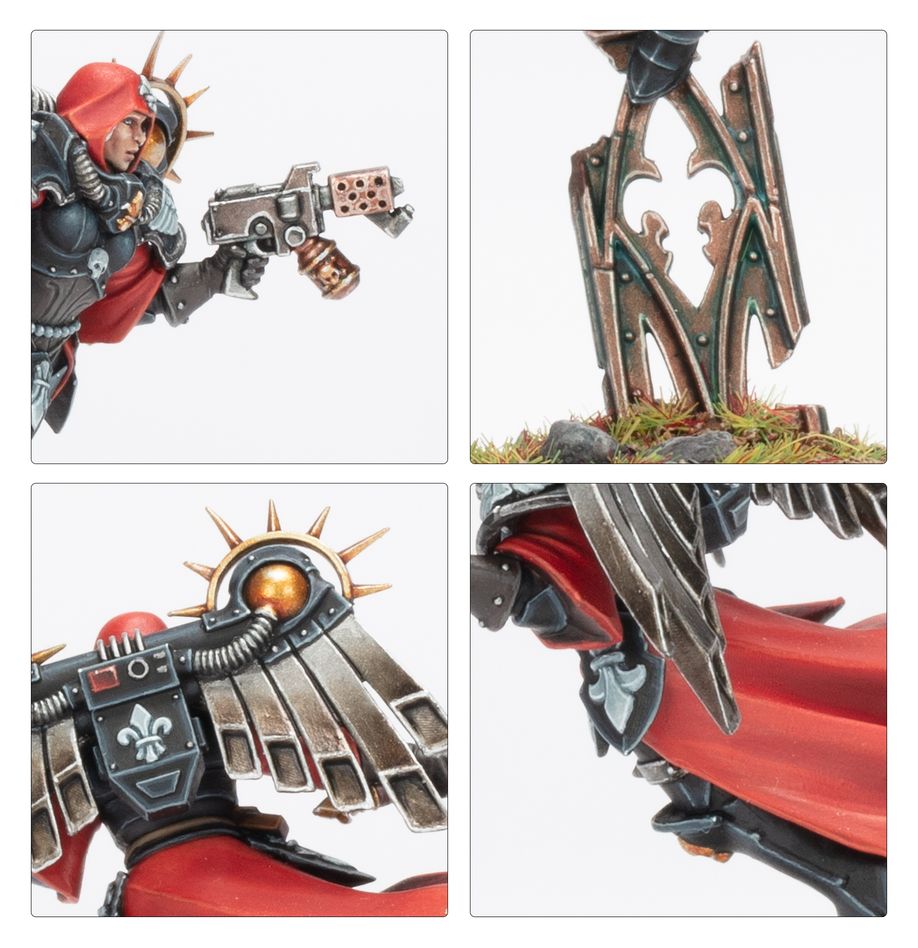 Warhammer 40k: Adepta Sororitas - Canoness with Jump Pack (52-61)