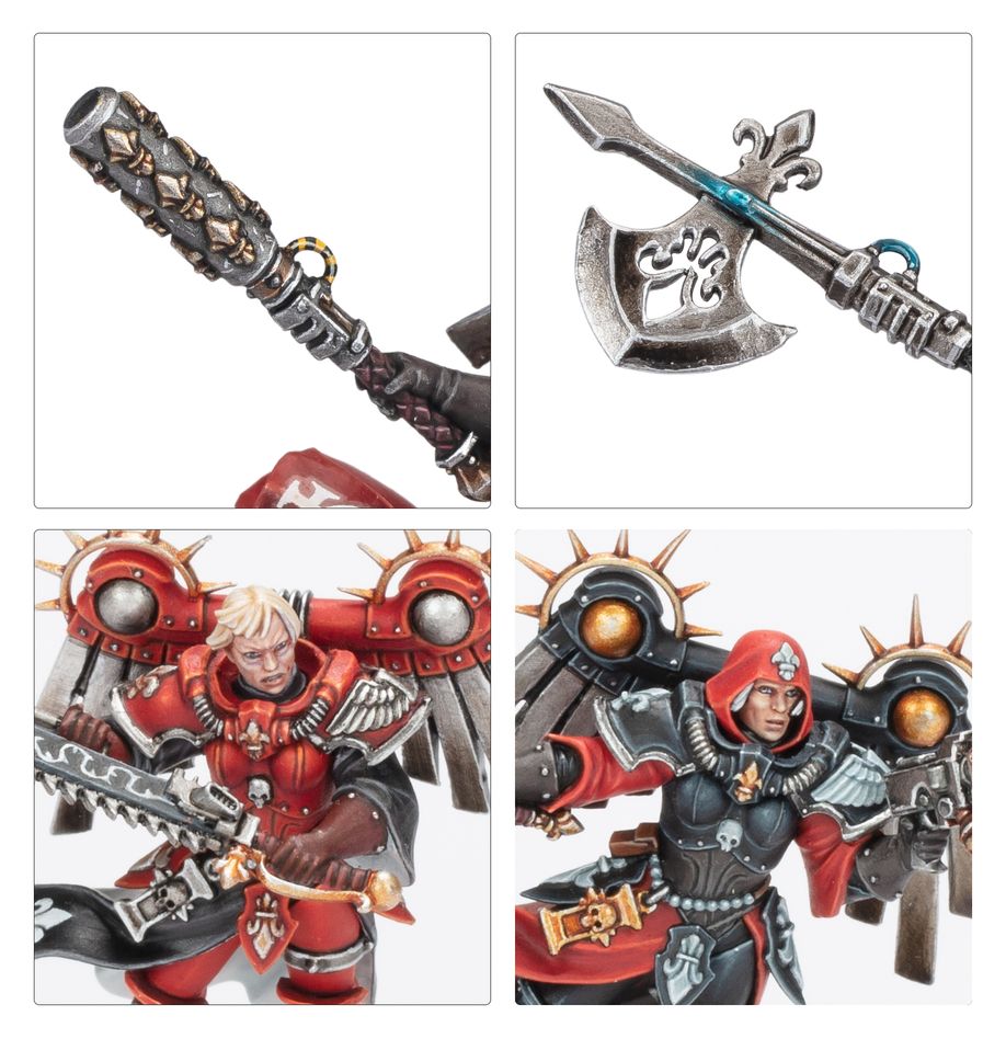 Warhammer 40k: Adepta Sororitas - Canoness with Jump Pack (52-61)