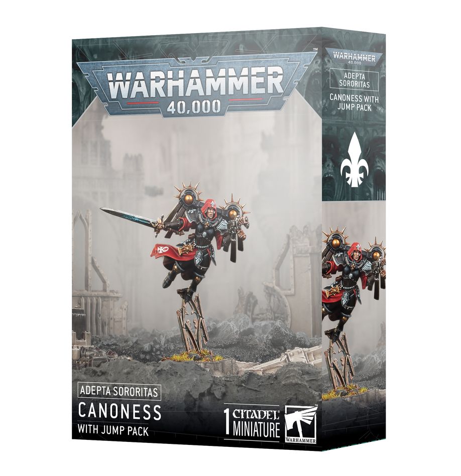 Warhammer 40k: Adepta Sororitas - Canoness with Jump Pack (52-61)