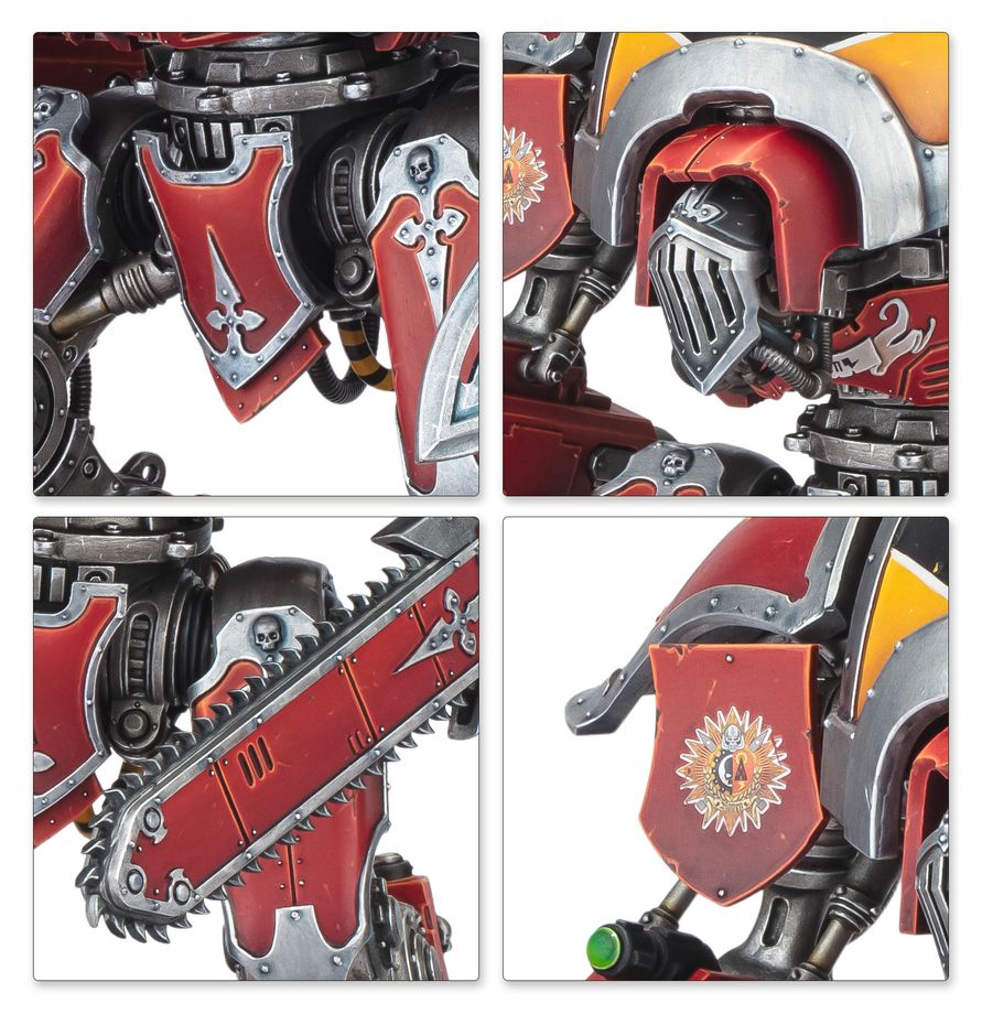 Warhammer 40K: Imperial Knights - Knight Destrier (54-24)
