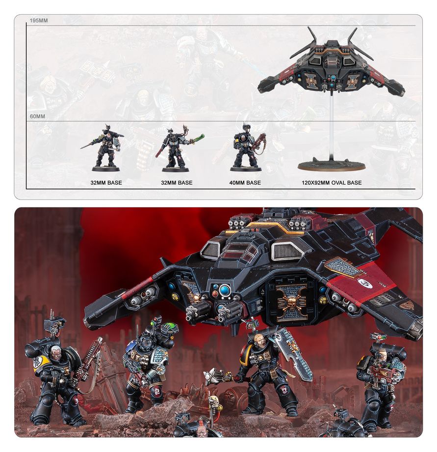 Warhammer 40k: Armageddon Battalion - Deathwatch (39-13)