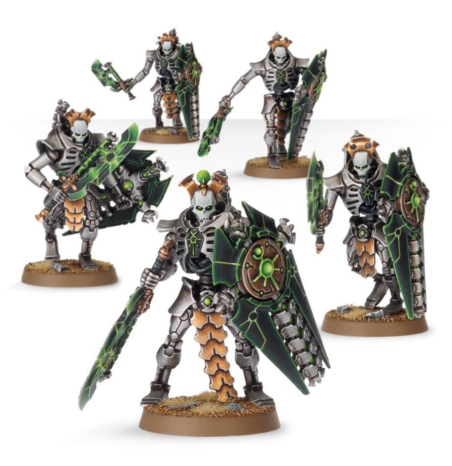 Warhammer 40k: Necrons - Triarch Praetorians/Lychguard (49-07)