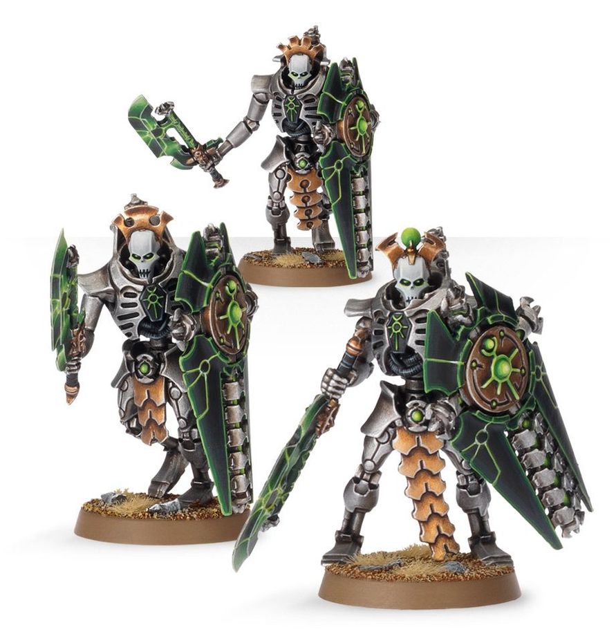 Warhammer 40k: Necrons - Triarch Praetorians/Lychguard (49-07)