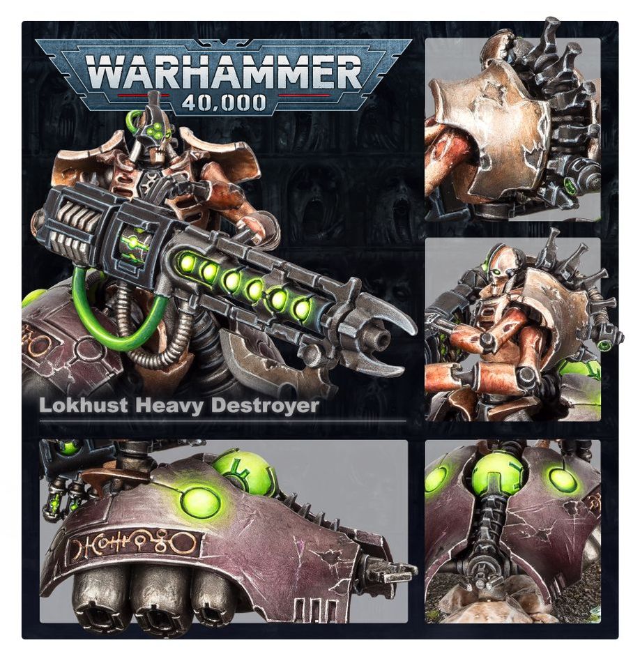 Warhammer 40K: Necrons - Lokhust Heavy Destroyer (49-28)