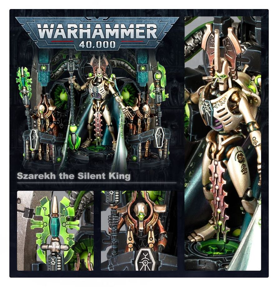 Warhammer 40k: Necrons - Szarekh, The Silent King (49-26)