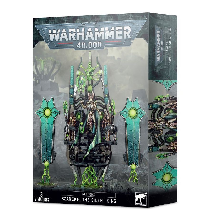 Warhammer 40k: Necrons - Szarekh, The Silent King (49-26)