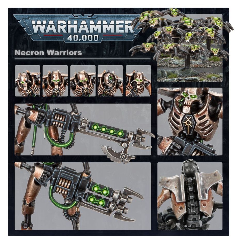 Warhammer 40k: Necrons - Warriors (49-06)