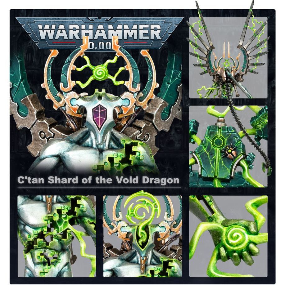 Warhammer 40k: Necrons - C'tan Shard of the Void Dragon (49-30)