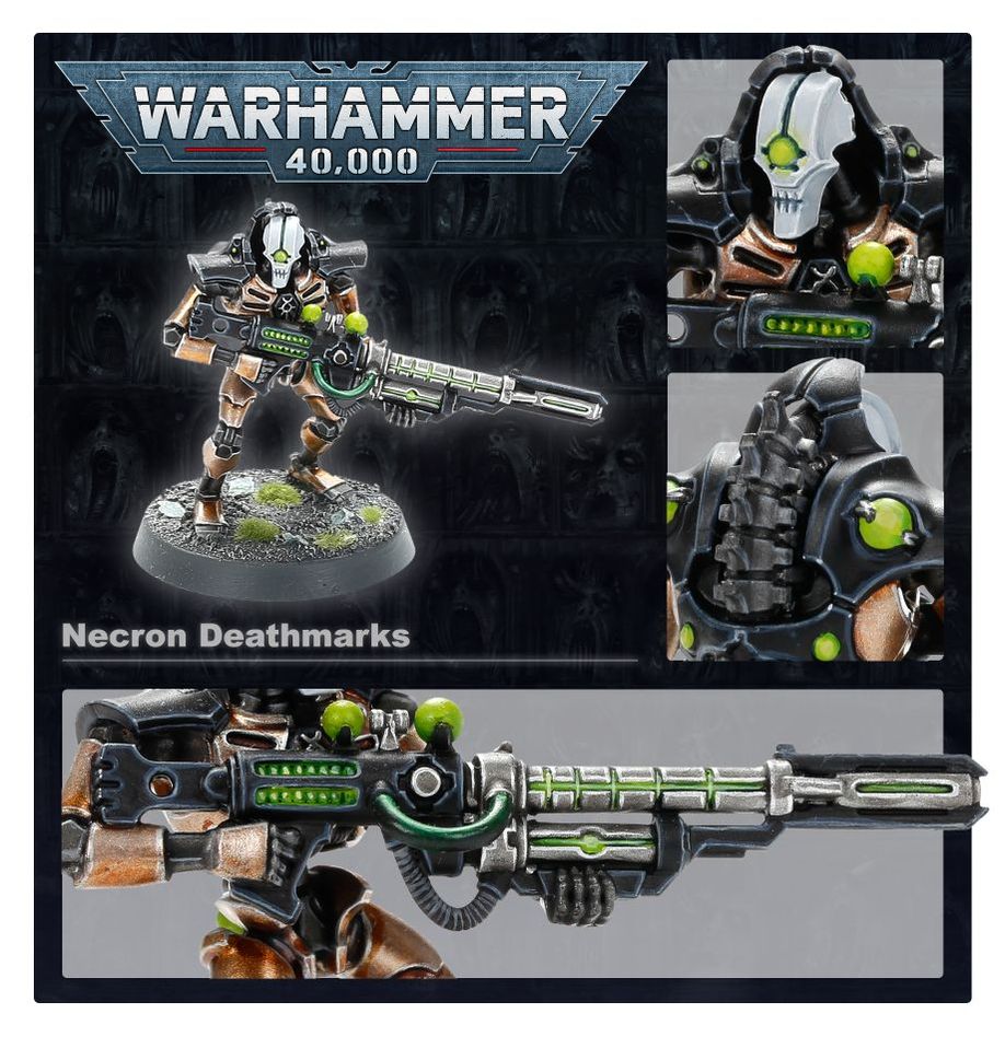 Warhammer 40K: Necrons - Immortals (Immortals/Deathmarks) (49-10)