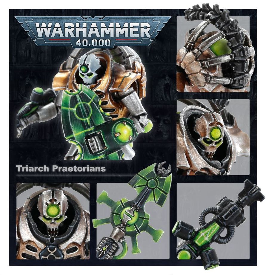 Warhammer 40k: Necrons - Triarch Praetorians/Lychguard (49-07)