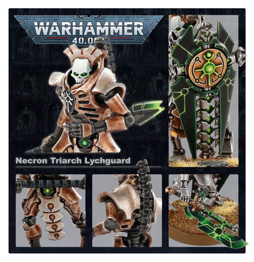 Warhammer 40k: Necrons - Triarch Praetorians/Lychguard (49-07)