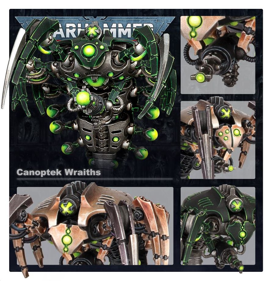 Warhammer 40k: Necrons - Canoptek Wraiths (49-14)