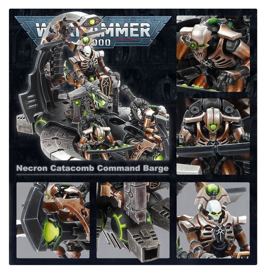 Warhammer 40k: Necrons - Catacomb Command Barge/Annihilation Barge (49-12)