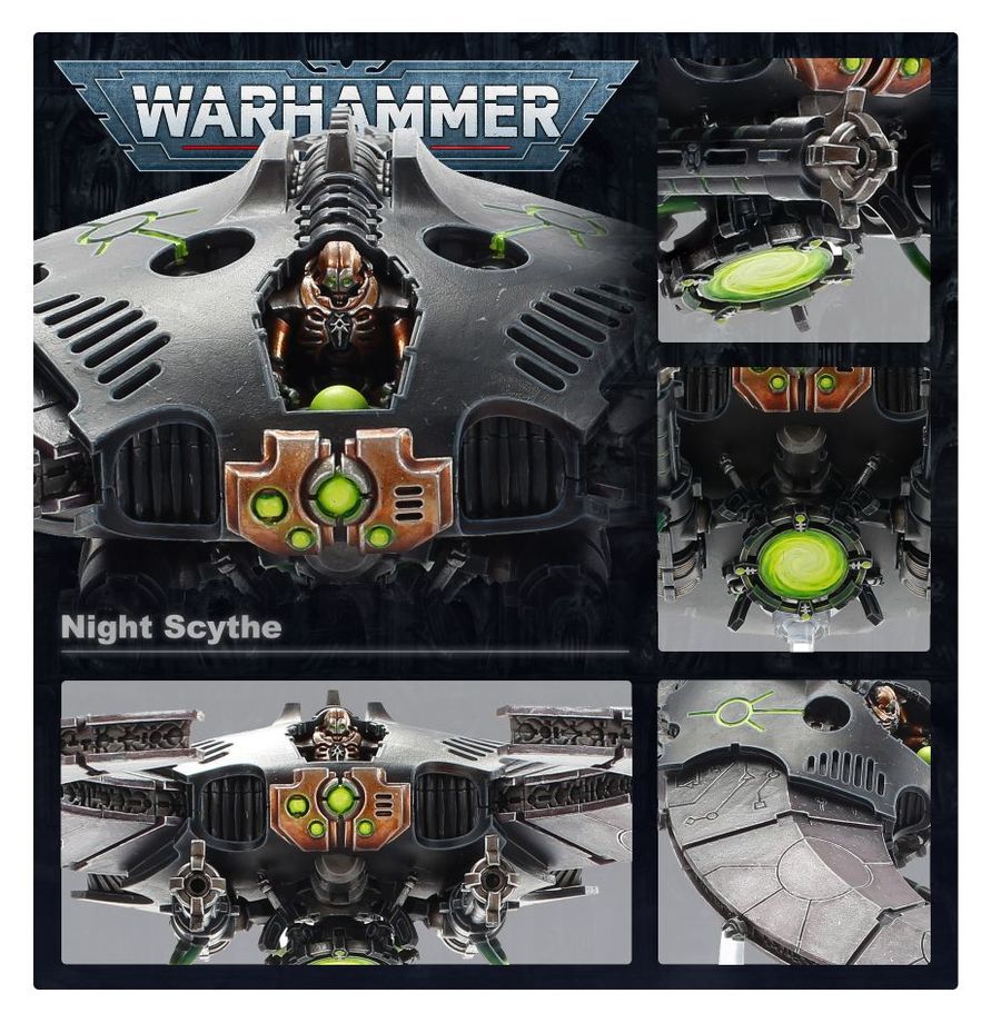 Warhammer 40k: Necrons - Doom Scythe/Night Scythe (49-15)