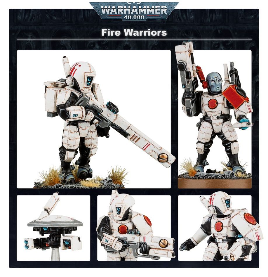Warhammer 40k: T'au Empire - Fire Warriors (Strike/Breacher) (56-06)