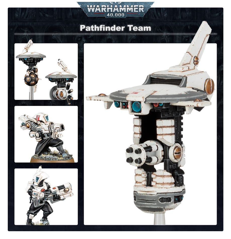 Warhammer 40K: T'au Empire - Pathfinder Team (56-09)